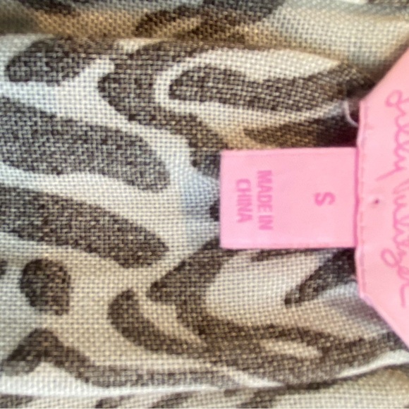 EUC Lily Pulitzer Brown & Ivory Tunic - Picture 8 of 8